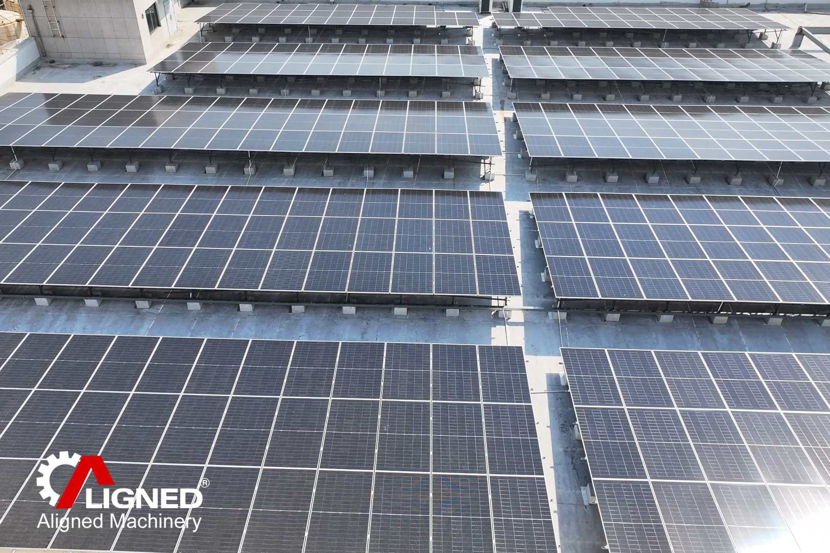 Aligned Machinery Completes Phase 1 of Rooftop Solar Project (3)