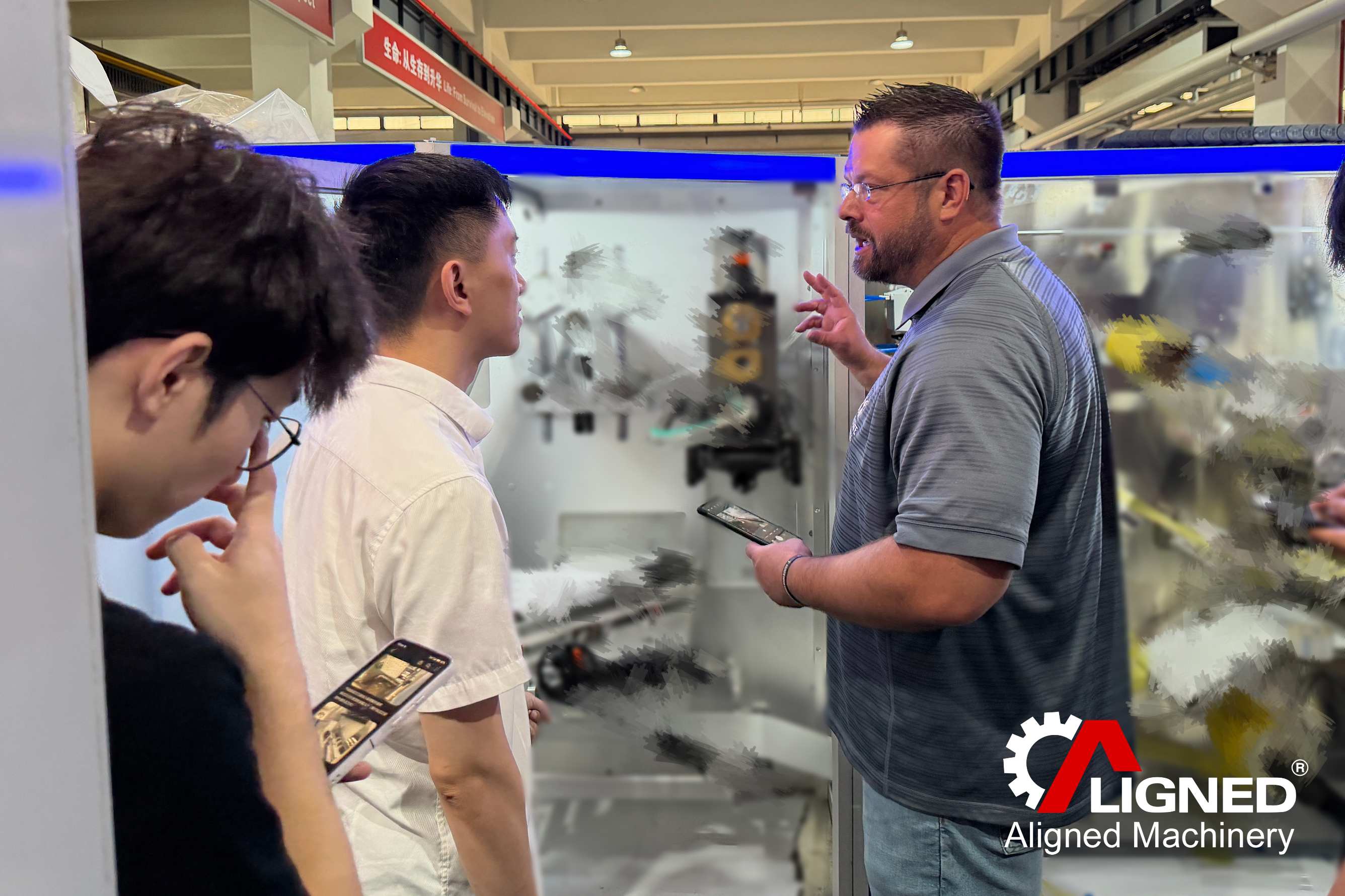 US Returning Customer Conducts FAT for ODF Packaging Machine (2)