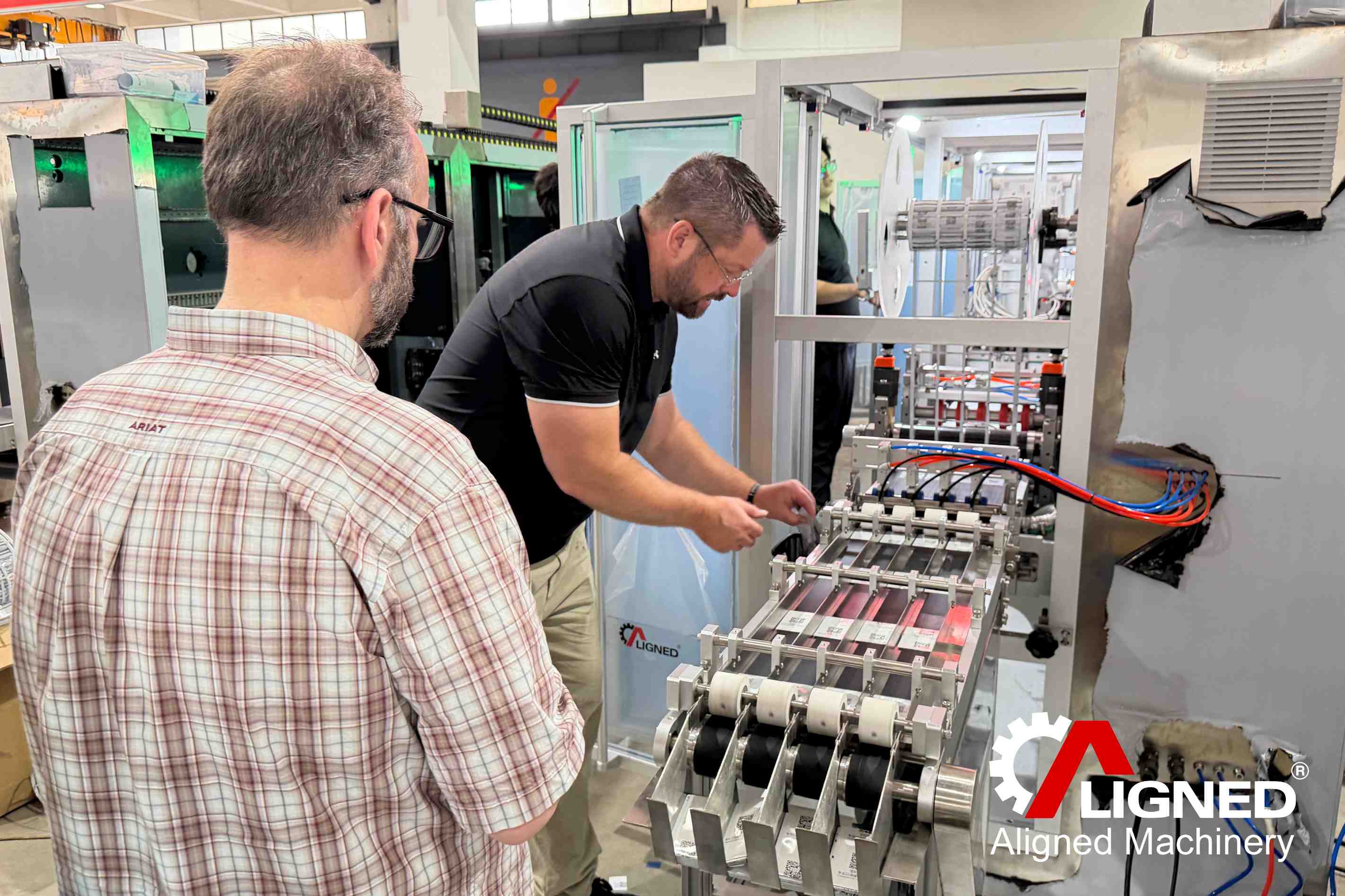 US Returning Customer Conducts FAT for ODF Packaging Machine (3)